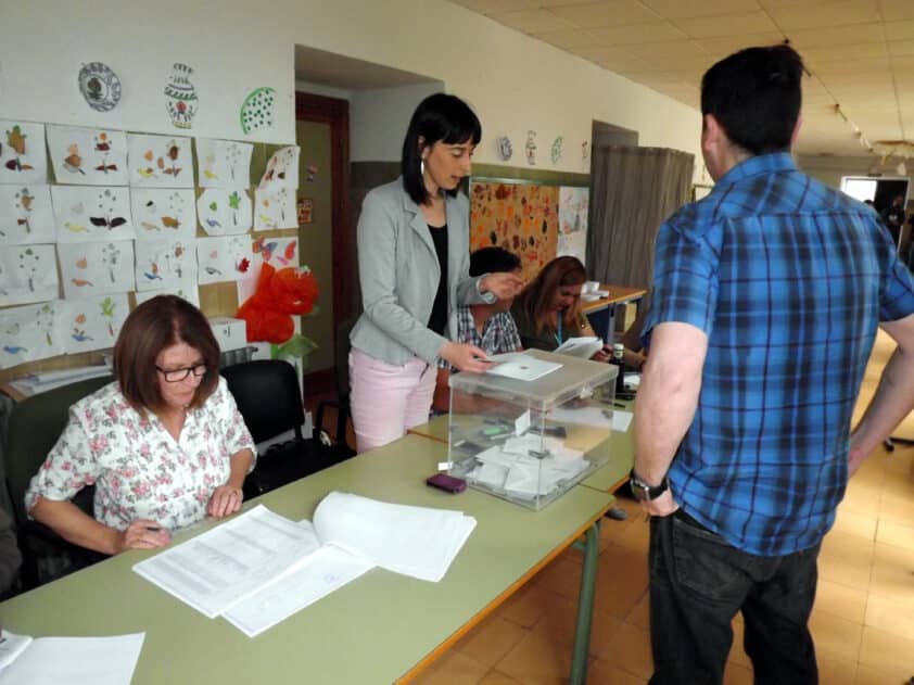 Momento De Las Votaciones En Los Pasados Comicios Locales. RedacciÓn.