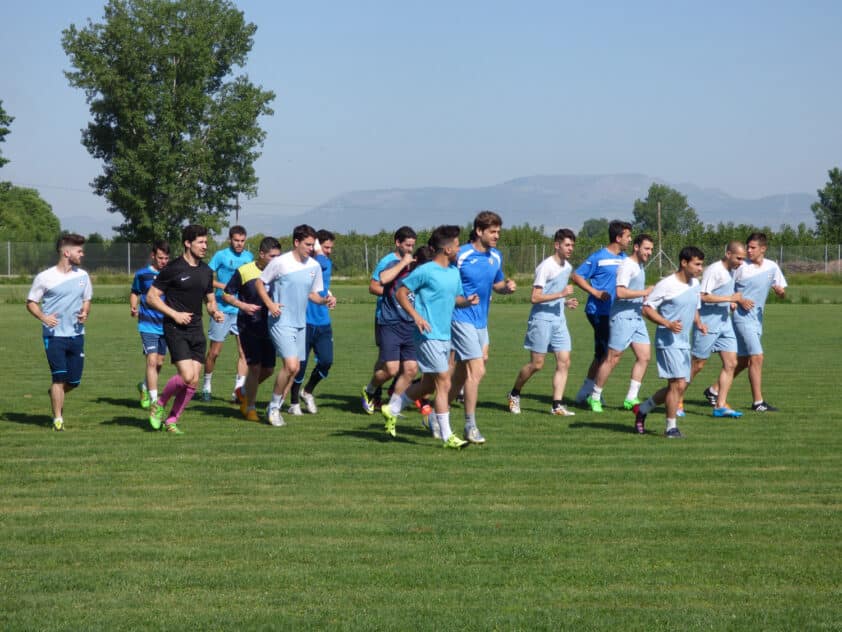 Los Lojeños Han Estado Entrenando Durante La Pasada Semana En Granada.