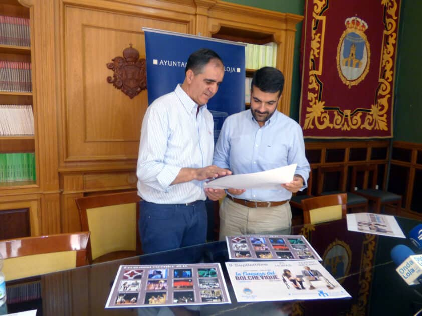 El Concejal De Cultura Y El Alcalde De Loja Presentan La Programación Cultural Para Lo Que Queda De