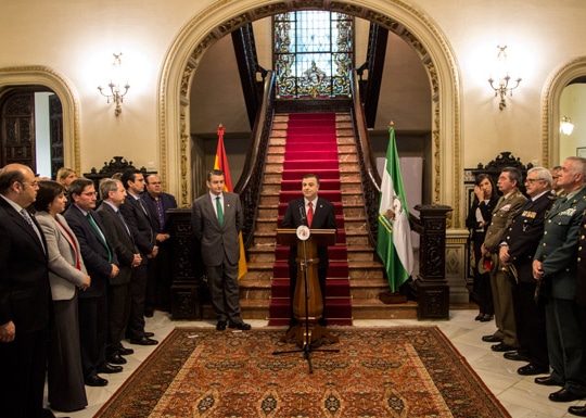 Toma De Posesión Del Nuevo Subdelegado, En La Que Efectuó Las Declaraciones Sobre La Alta Velocidad.