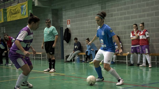 Una Acción Del Partido Disputado El Sábado. Foto: Carlos Gil (granada Hoy).