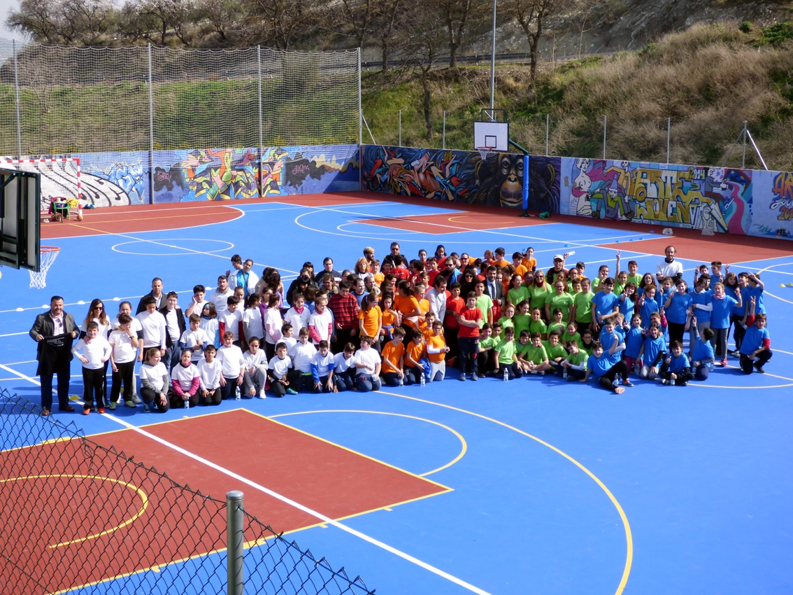 Los Escolares Lojeños Estrenaron La Nueva Imagen De La Pista Del Caminillo. Calma