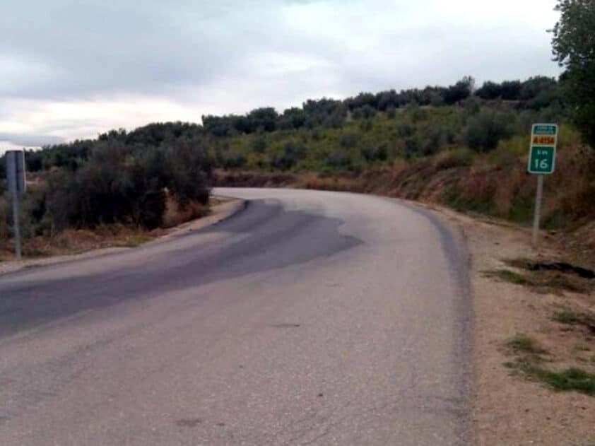 Una De Las Muchas Curvas Que Tiene La Carretera De Ventorros De San José. Foto: Elcorto