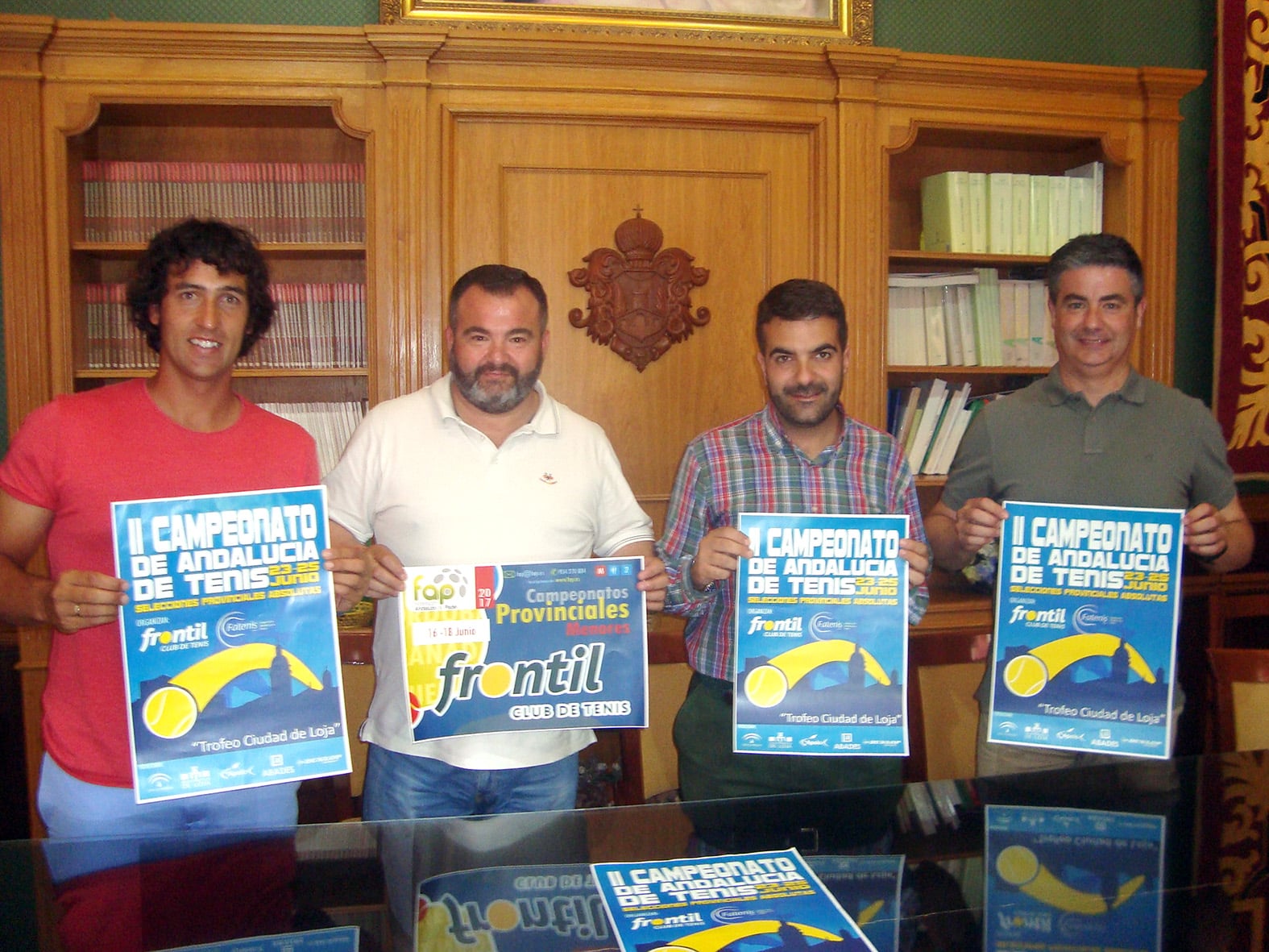 Presentación De Los Dos Eventos Deportivos Que Van A Tener Lugar En El Club El Frontil