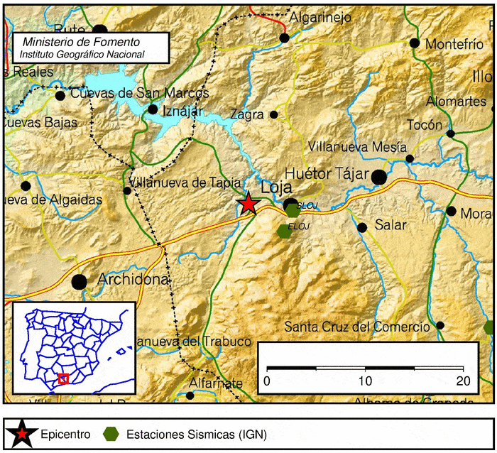 Imagen Aportada Por El Instituto Geográfico Nacional.