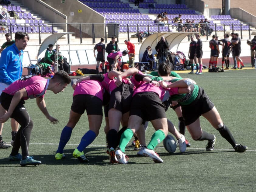 Un Momento De La Competición Con Motivo Del Ii Placaje Al Cáncer. Foto: Paco Castillo