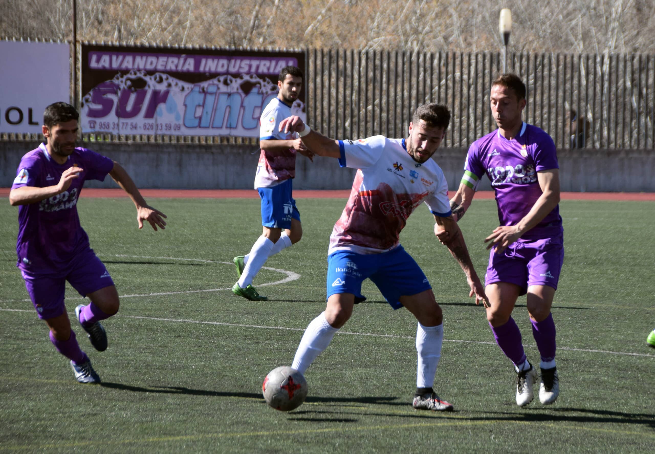 Chico En Una Acción Del Partido Disputado Frente Al Real Jaén.