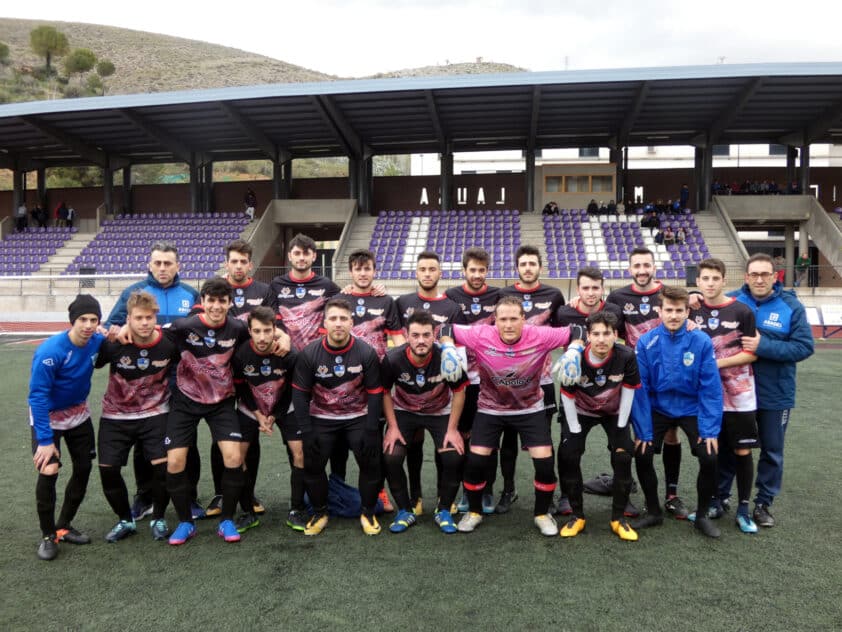 El Loja B Posa Justo Antes Del Partido Del Domingo Frente A Alhameña. Foto: P. Castillo