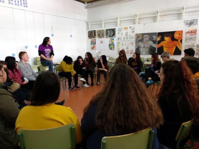 En Loja El Programa Se Desarrolló En Los Tres Institutos De Secundaria. Foto: Elcorto