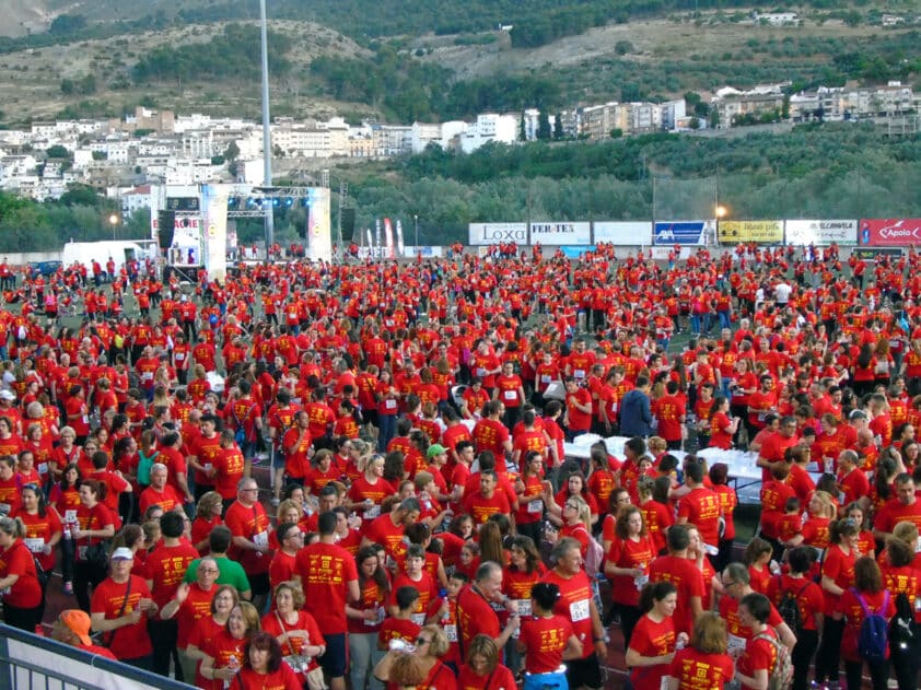 Más De 7.000 Personas Se Congregaron En El Estadio Medina Lauxa. Foto: Calma