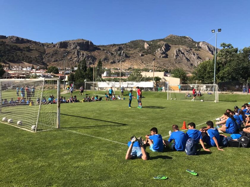 Un Momento Del Campus De Porteros Del Pasado Año, Organizado Por Medina Lauxa.