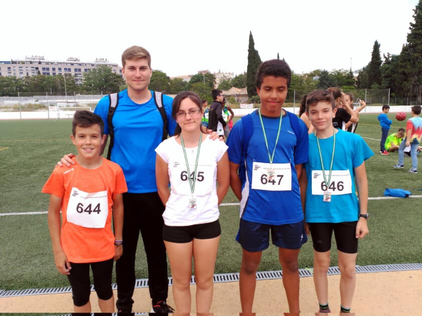 Integrantes De La Escuela De Atletismo De Loja Que Han Estado En La Competición.