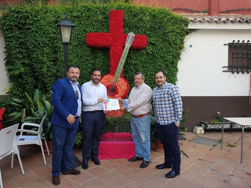 Entrega Del Premio A La Peña Flamenca Alcazaba. Foto: Jorge Águila.