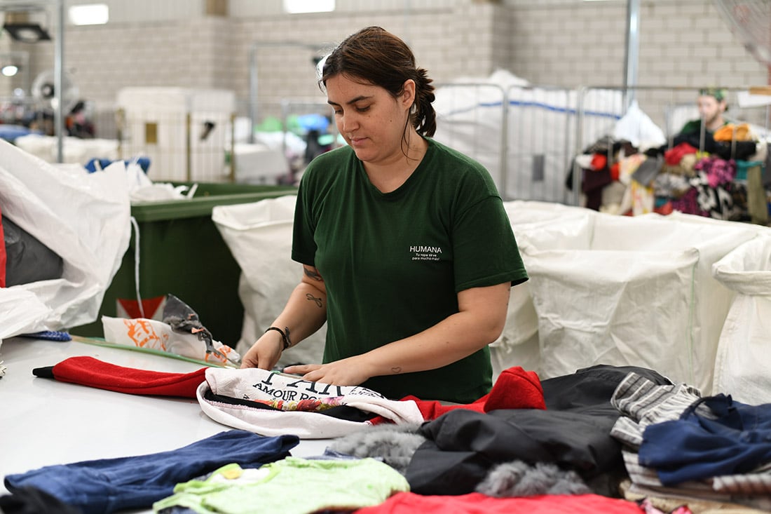 La Fundación Ha Recuperado 5.317 Kilos De Textil Usado En Loja.