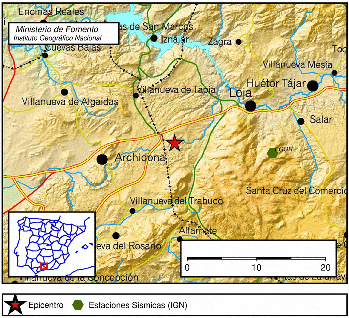 El Epicentro Del Terremoto Se Situó En El Suroeste De Loja.