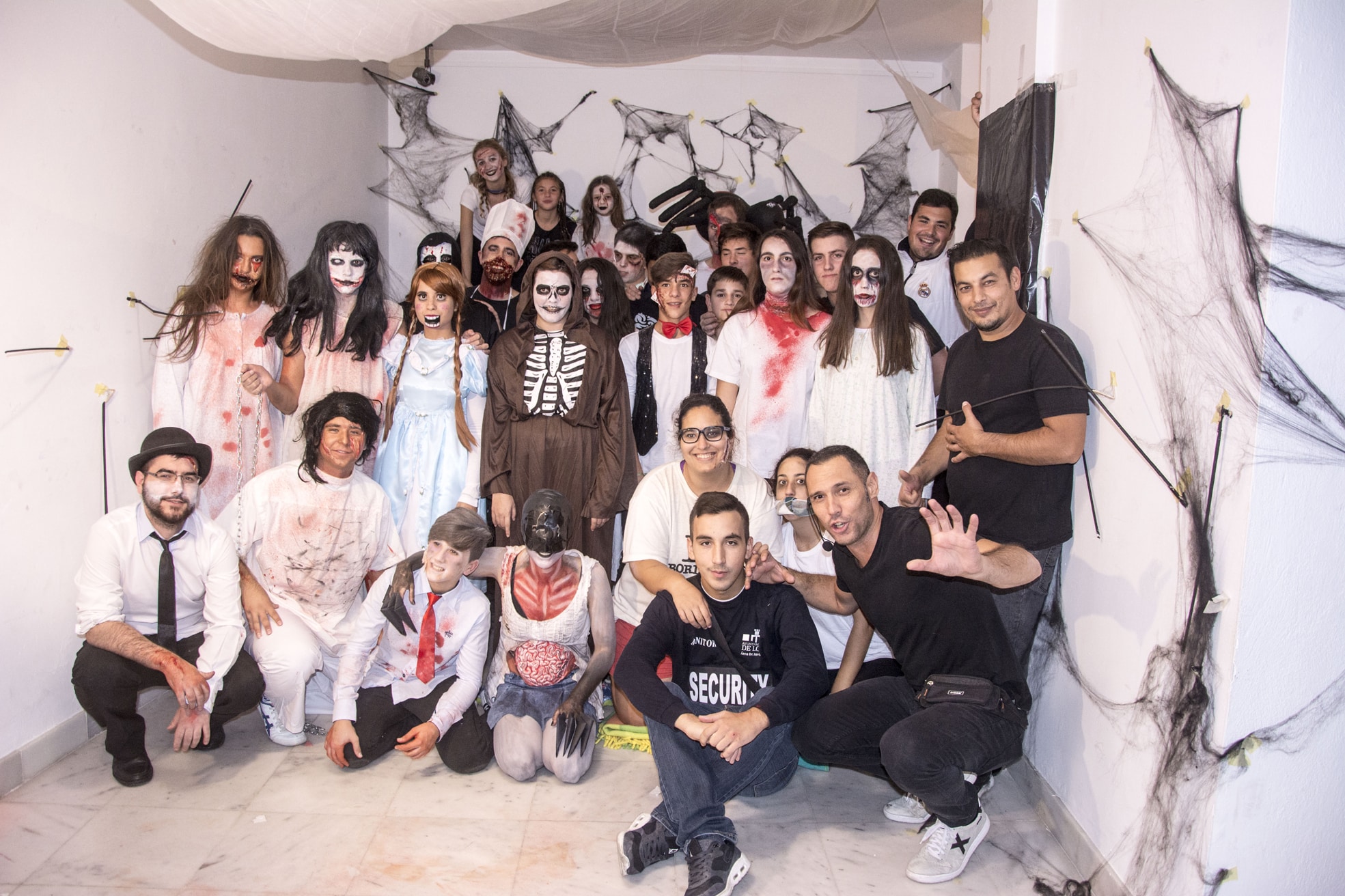 Participantes En La Fiesta Del Terror, El Pasado Año