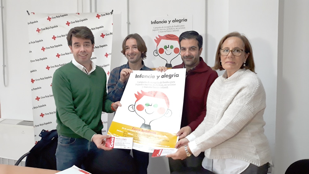 García, Moya, Camacho Y Ortiz En La Presentación De La Campaña. E. CaÑizares.