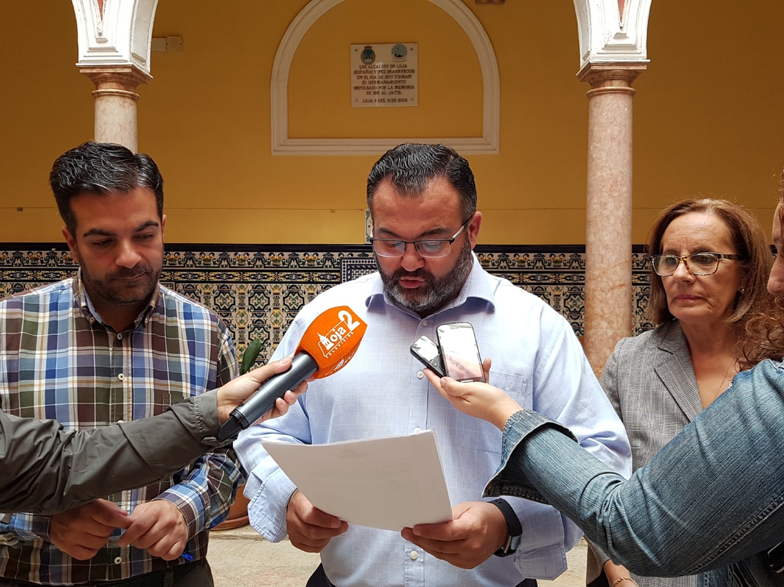 El Concejal De Salud, José Antonio Gallego, En La Lectura Del Manifiesto. Foto: Calma