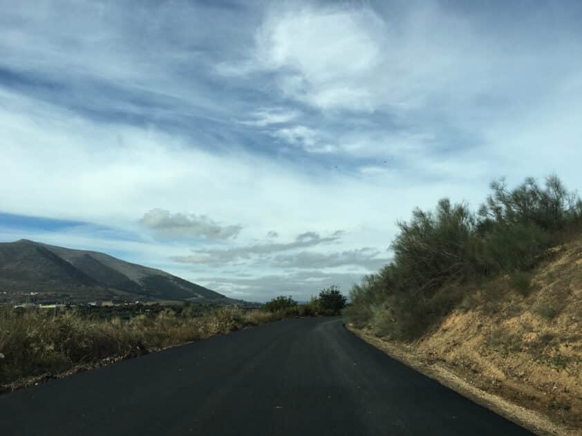 El Vial, Conocido Como 'carretera De La Vega', Recién Asfaltado. A. Matas