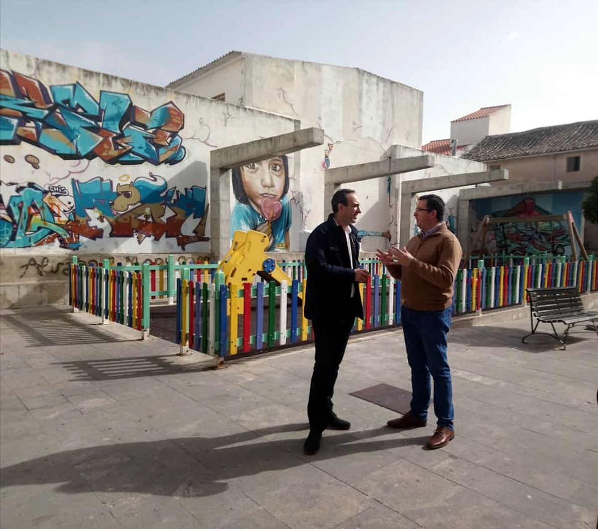 Gonzalo Y Padilla, Durante La Rueda De Prensa En La Plaza Del Carnaval. Foto: El Corto