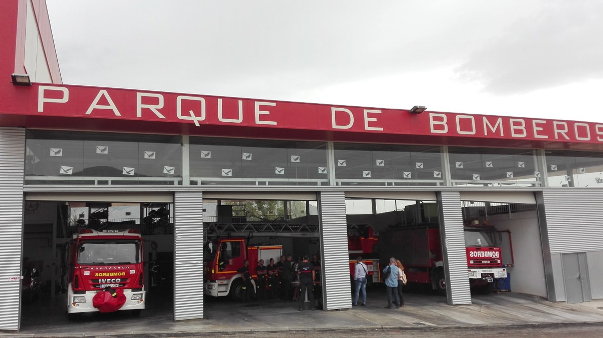 Parque De Bomberos De Loja, En El Polígono Industrial Manzanil Ii. Foto: El Corto