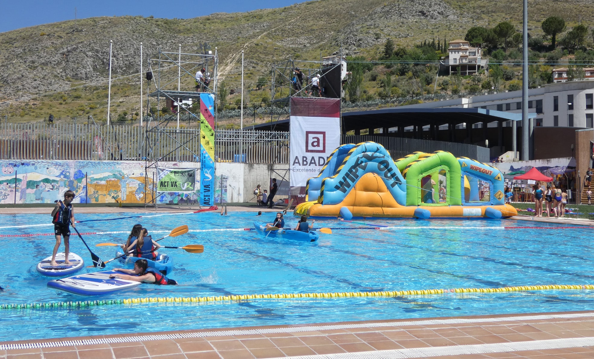 La Zona De Piscinas Cuenta Con Numerosas Propuestas Para La Máxima Diversión. Foto: P. Castillo