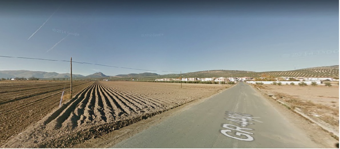 La Carretera De La Estación (gr4403) Por Donde Discurre Una Vía Pecuaria. Foto: Google