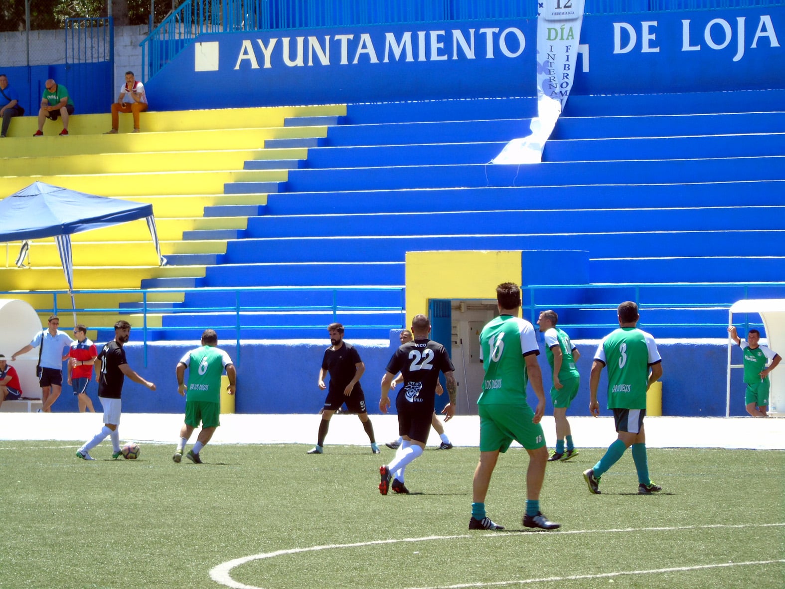 Uno De Los Partidos Disputados Durante Este Encuentro Benéfico De Peñas. Foto: C. Molina