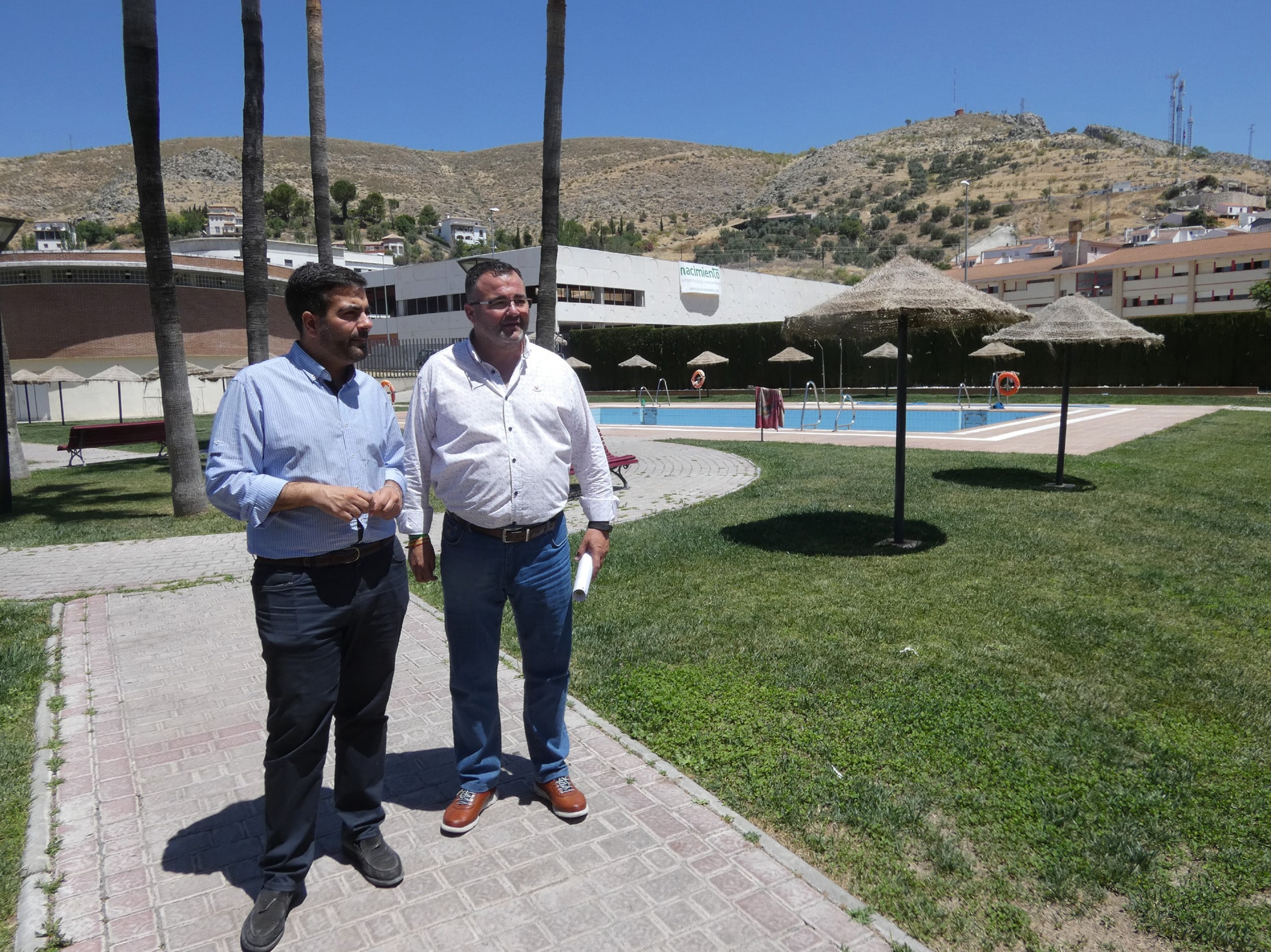 José Antonio Gallego Y Joaquín Camacho, Durante La Presentación De La Campaña. Foto: P.c.