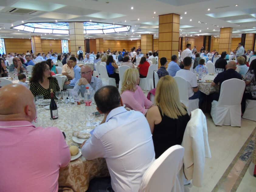 385 Comensales Participaron De La Cena En Esta Primera Edición. Foto: Carlos Molina