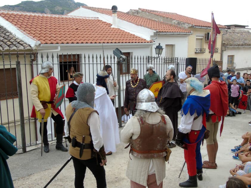 Momento En El Que Boabdil Entrega Las Llaves De La Ciudad Al Rey Fernando. Foto: Calma