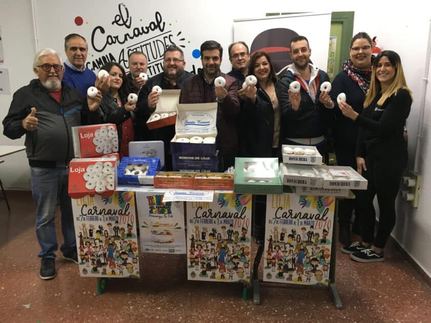 Los Obradores Lojeños Se Unen Para Endulzar El Carnaval Lojeño. Foto: A. Matas