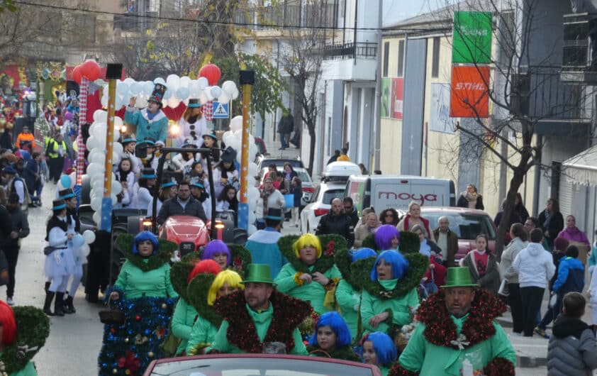 La Cabalgata De Los Reyes Magos Desfiló Por Toda La Ciudad. Foto: P. Castillo