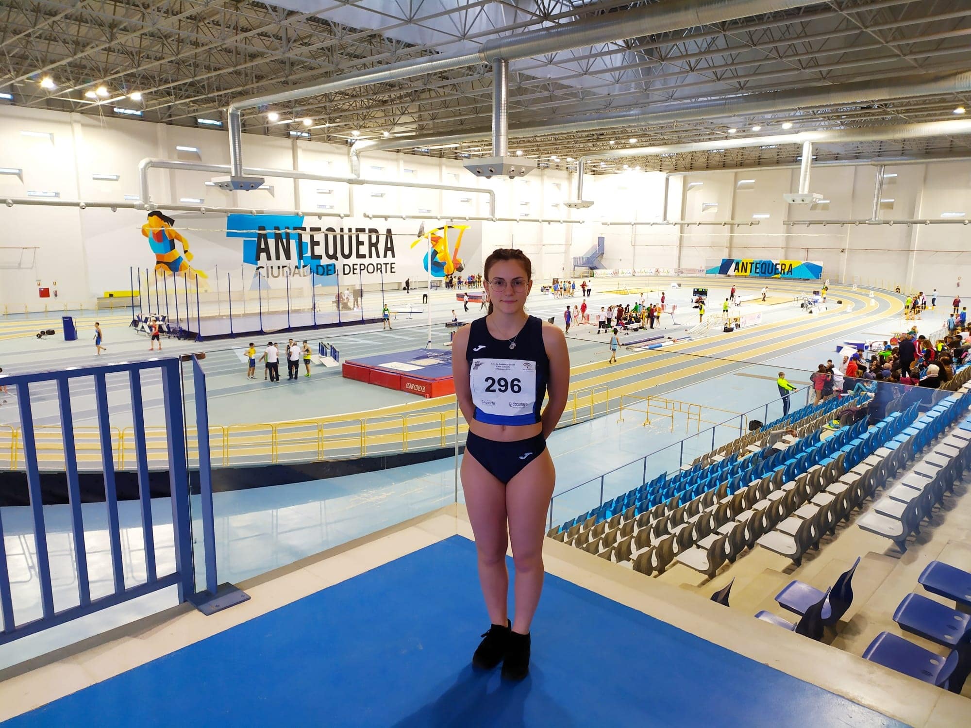 Yolanda Nuño Durante Su Participación En El Campeonato De Andalucía.