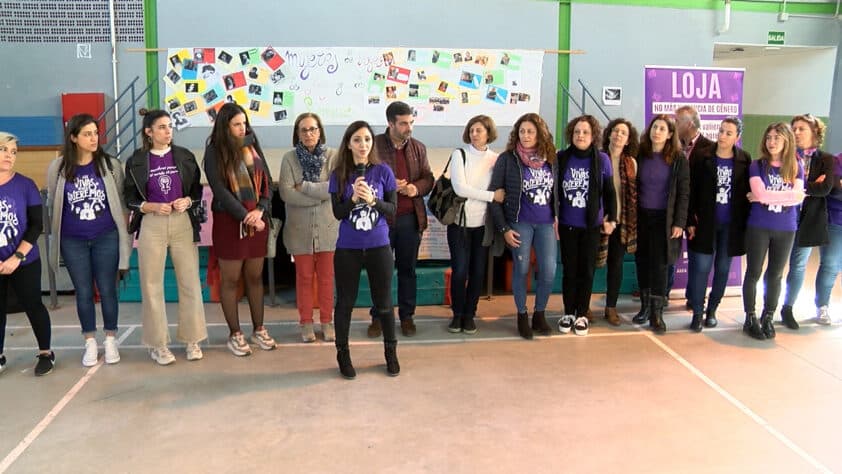 Acto Del Día De La Mujer En El Ies Alfaguara