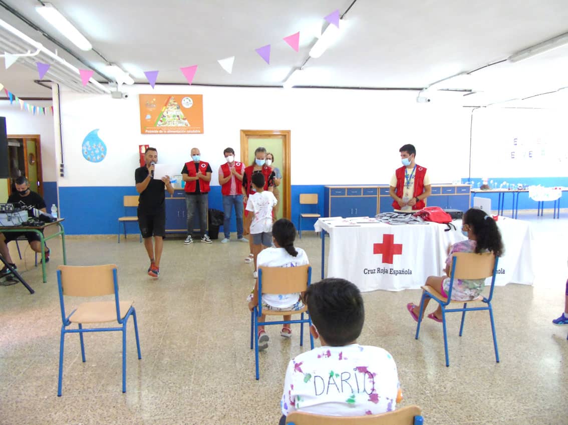 Momento De La Clausura De La Escuela De Verano 2020