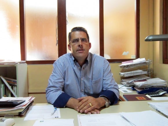 Antonio Guardeño Espera Seguir Como Presidente Del Loja Cuatro Años Más. Foto. P. Castillo