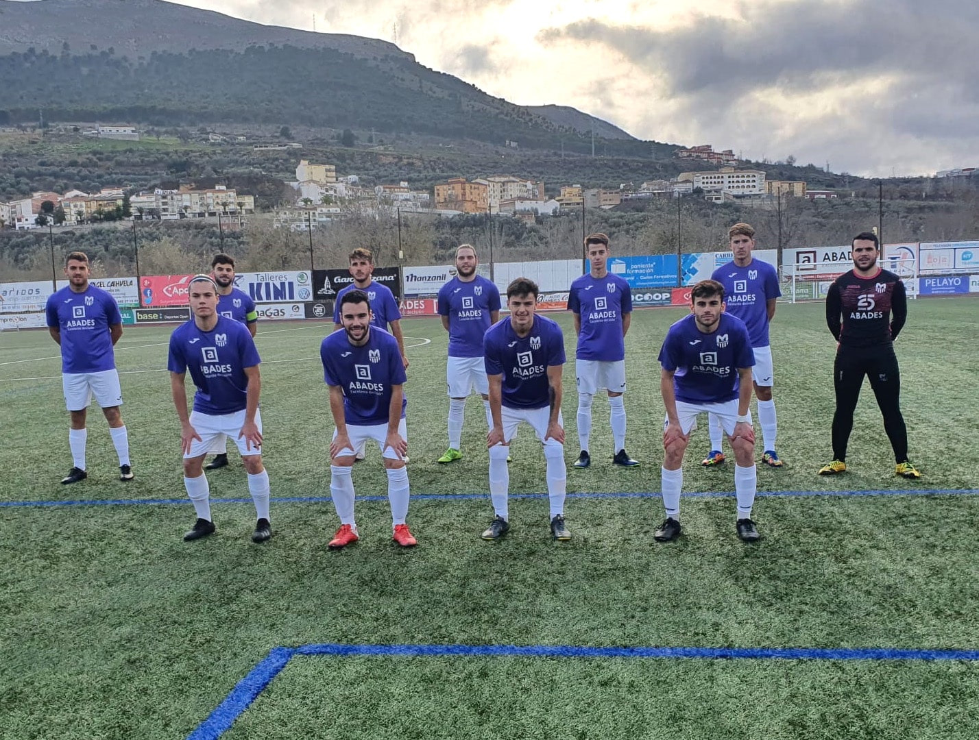 El 'once' Del Medina Lauxa En El Partido Del Sábado Frente A La Zubia.