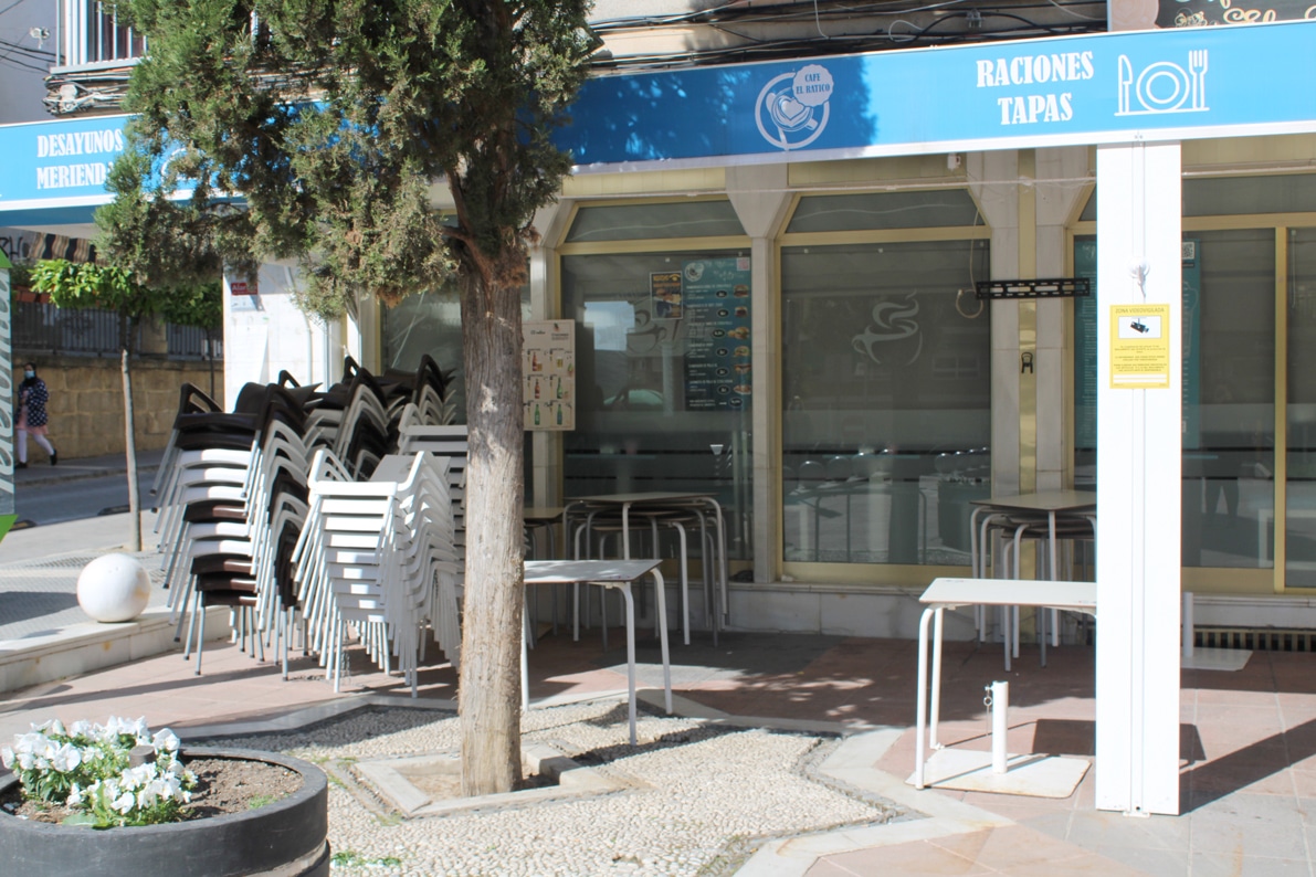 Un Establecimiento De Restauración Cerrado En El Día De Hoy. Foto: Calma