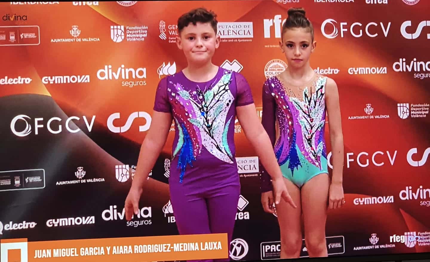 Juan Miguel García Y Ainara Rodríguez Durante Su Participación En Valencia.