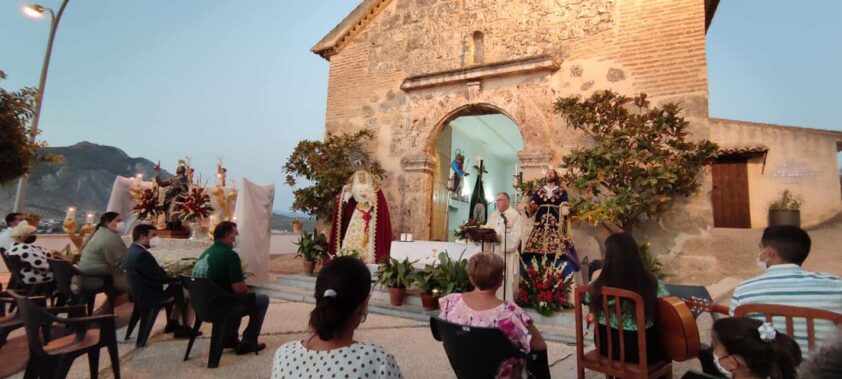 Un Momento De La Eucaristía Con Motivo De La Festividad De San Roque. Foto. C. Molina