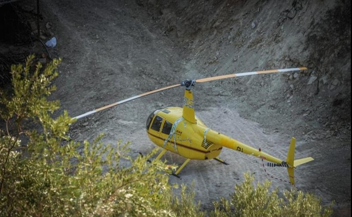 Helicóptero Intervenido Por La Guardia Civil