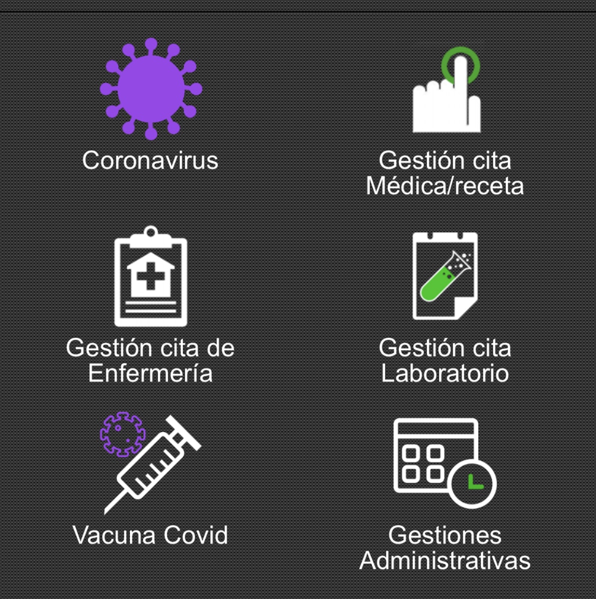 En El Apartado De Coronavirus Se Inicia El Proceso De Baja En Salud Responde. Foto: S. R.