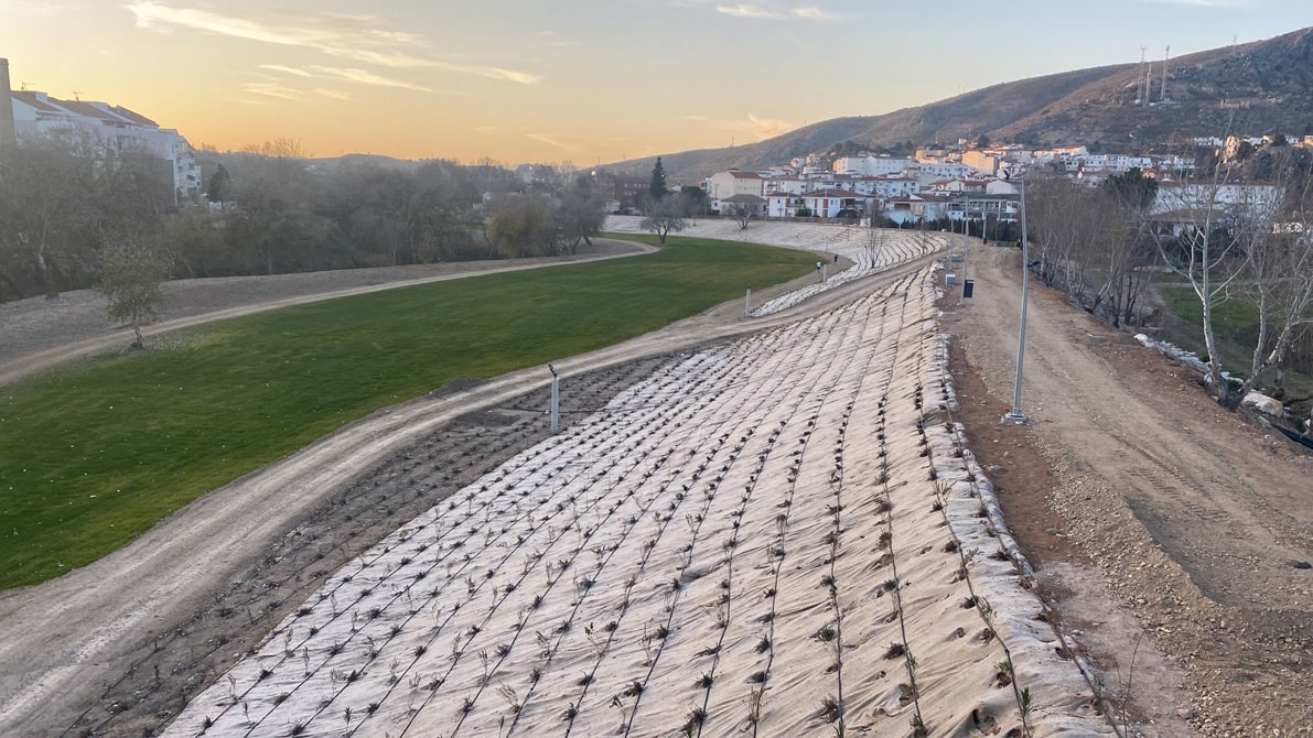 Aspecto Que Presenta En La Actualidad Del Nuevo Parque Fluvial En Loja. Foto: C. Molina