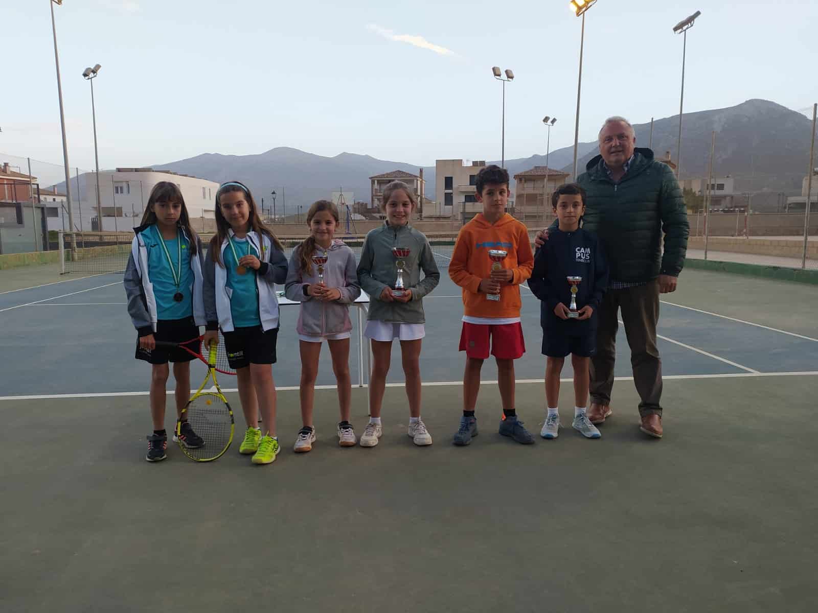 Finalistas Del Torneo Celebrado En Loja Perteneciente Al Circuito Provincial Benjamín.