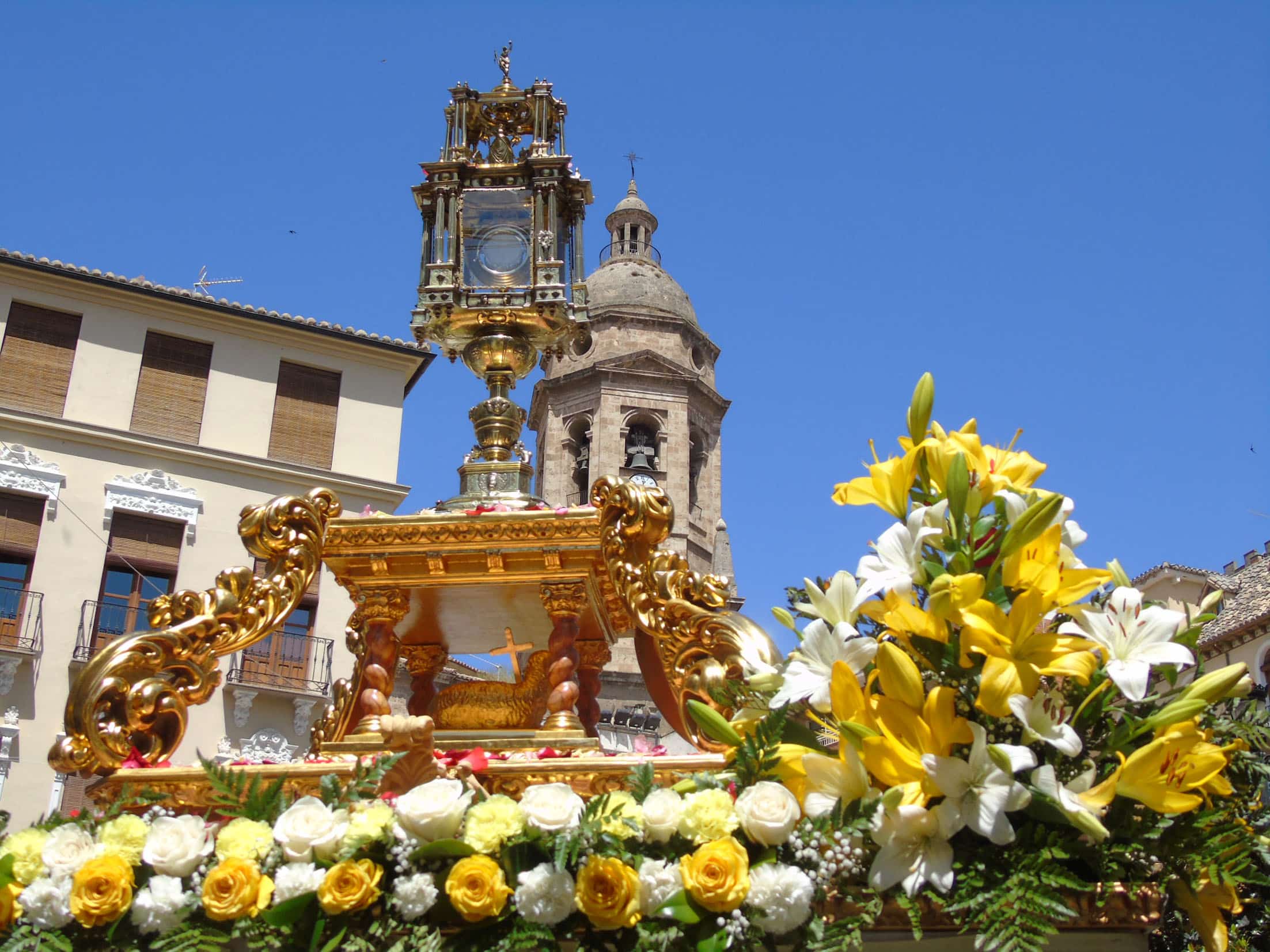 Procesión Del Corpus Christi De Loja De 2019. Foto: RedacciÓn