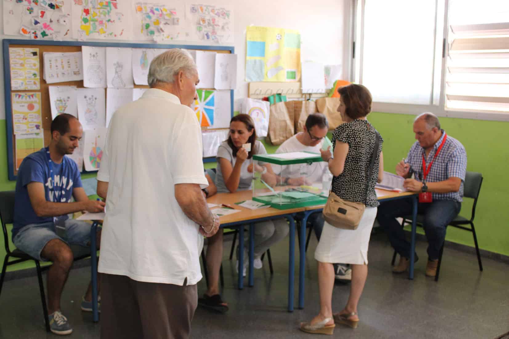 Votación En El Ceip Pérez Del Álamo