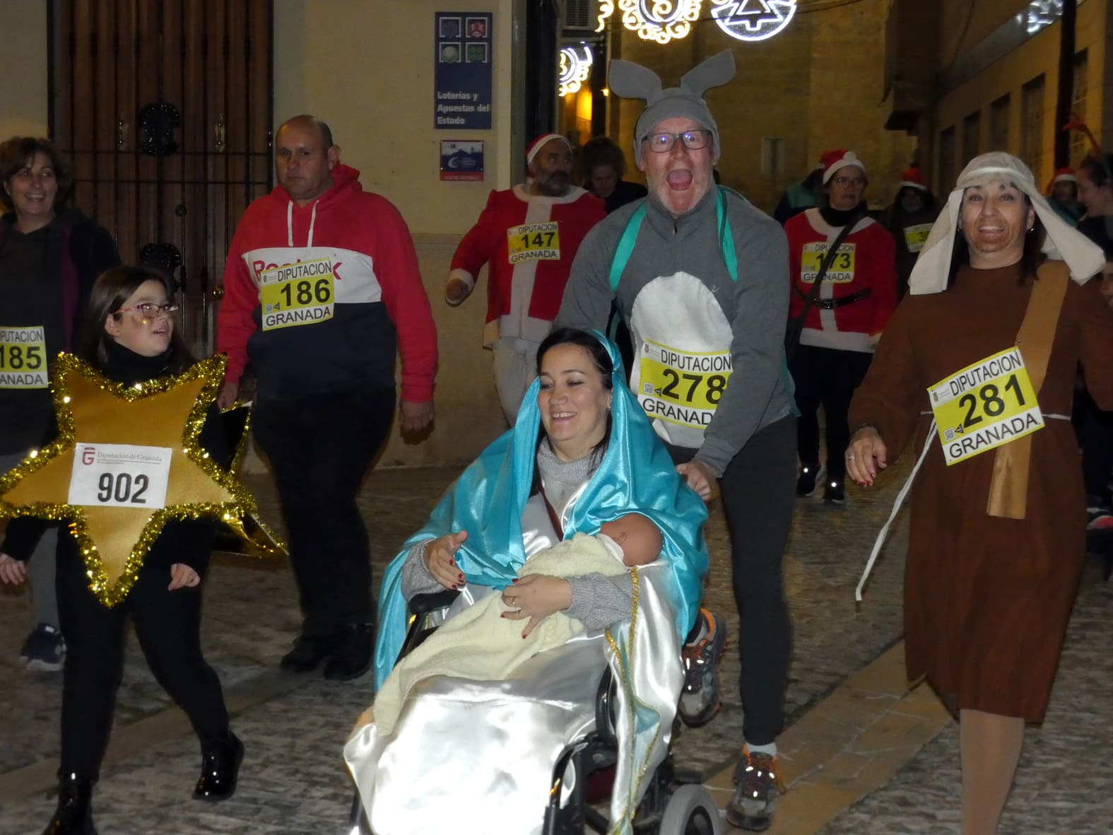 Momento De Una Anterior Edición De La San Silvestre Solidaria. Foto: Paco Castillo.