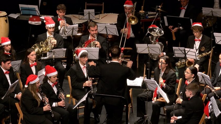 Momento Del Concierto De Navidad En El Teatro Imperial