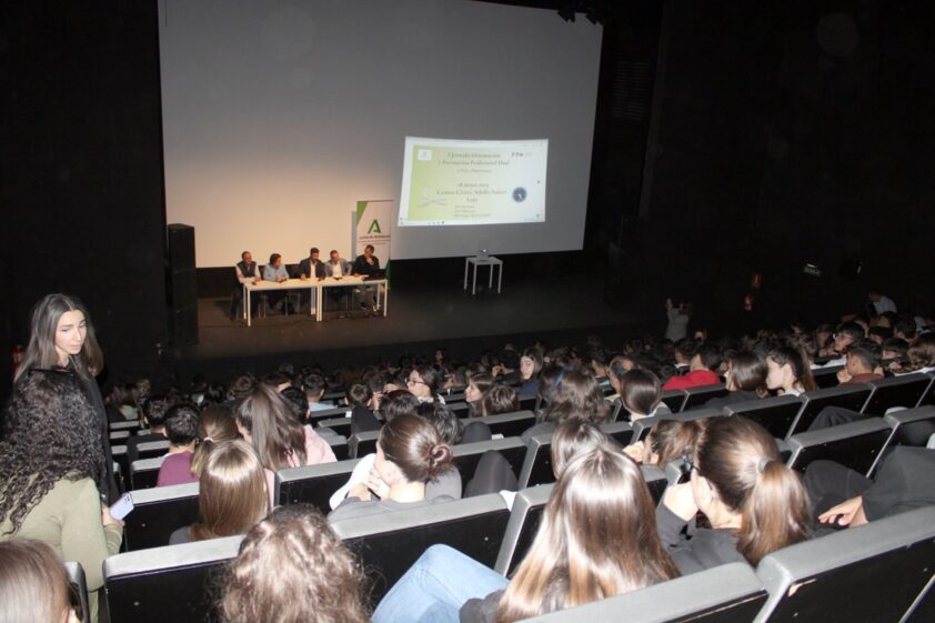 Un Momento De La Celebración De La Jornada De Orientación Sobre Fp Dual. Foto: C. M.